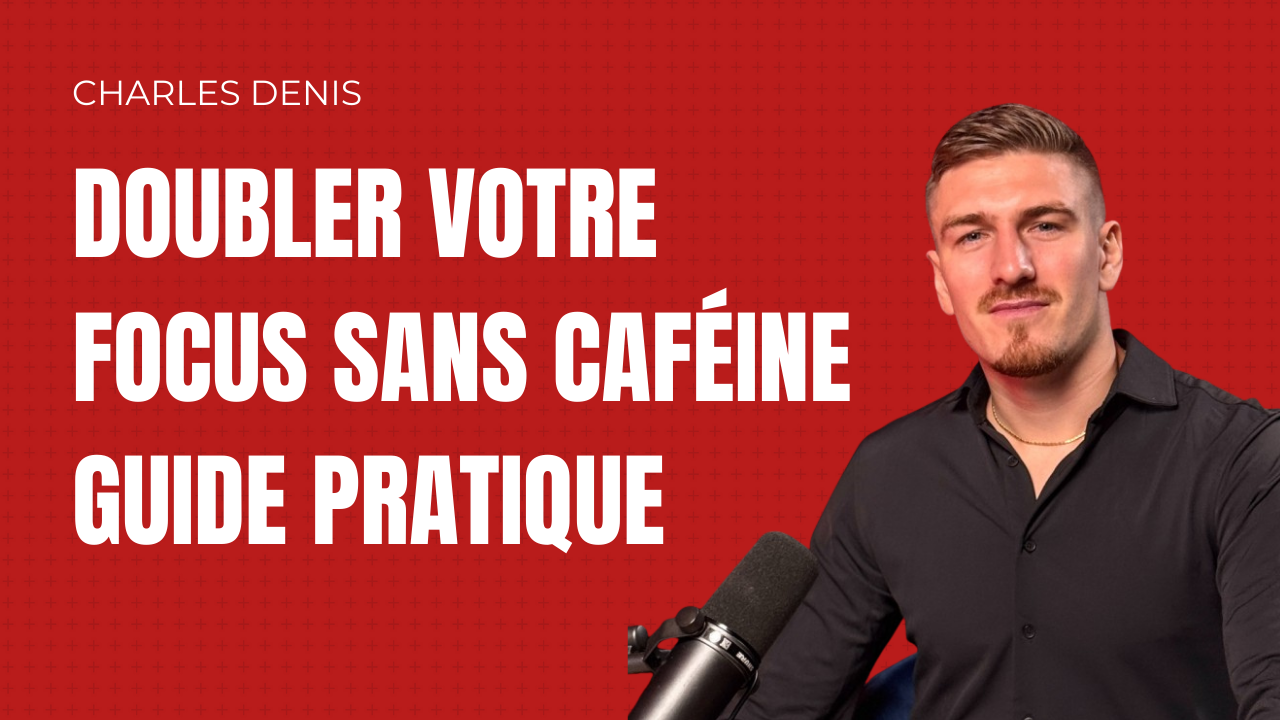 Biohacking pour entrepreneur focus sans caféine