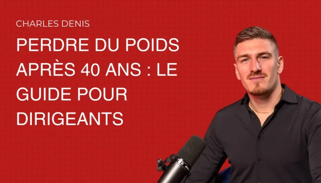 Comment perdre du poids après 40 ans malgré le surmenage professionnel et le stress.