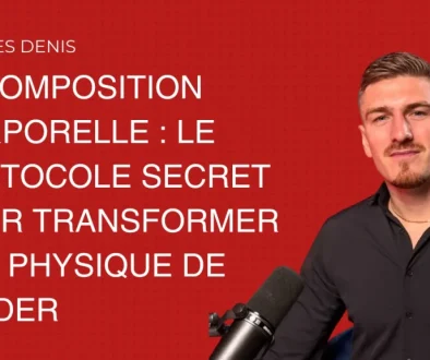 Charles Denis présentant le protocole de recomposition corporelle pour transformer le physique des dirigeants