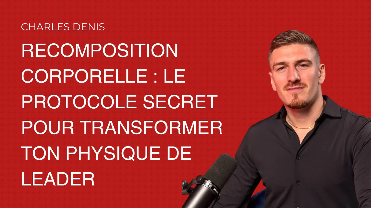 Charles Denis présentant le protocole de recomposition corporelle pour transformer le physique des dirigeants