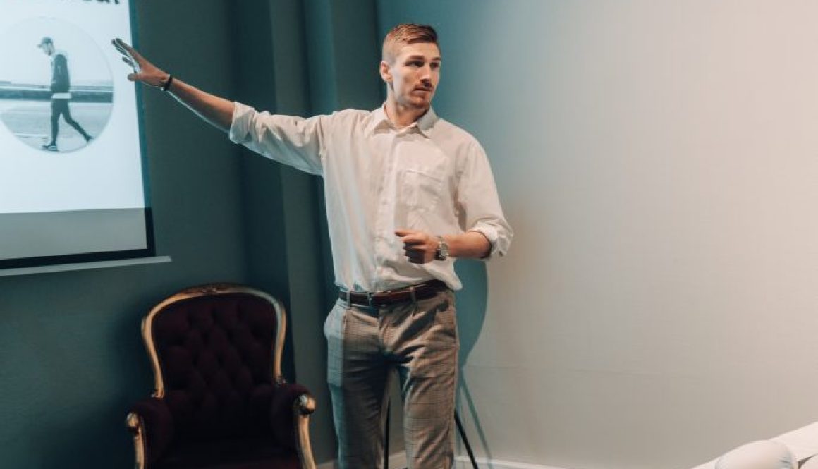 Charles Denis en conférence pour dirigeants